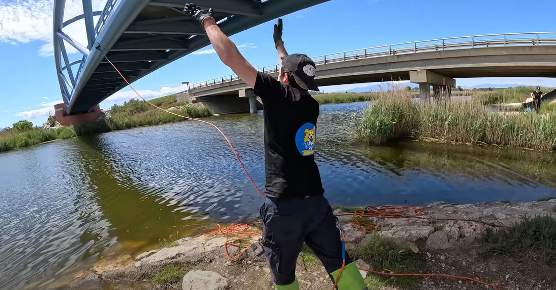Commencer la pêche à l'aimant